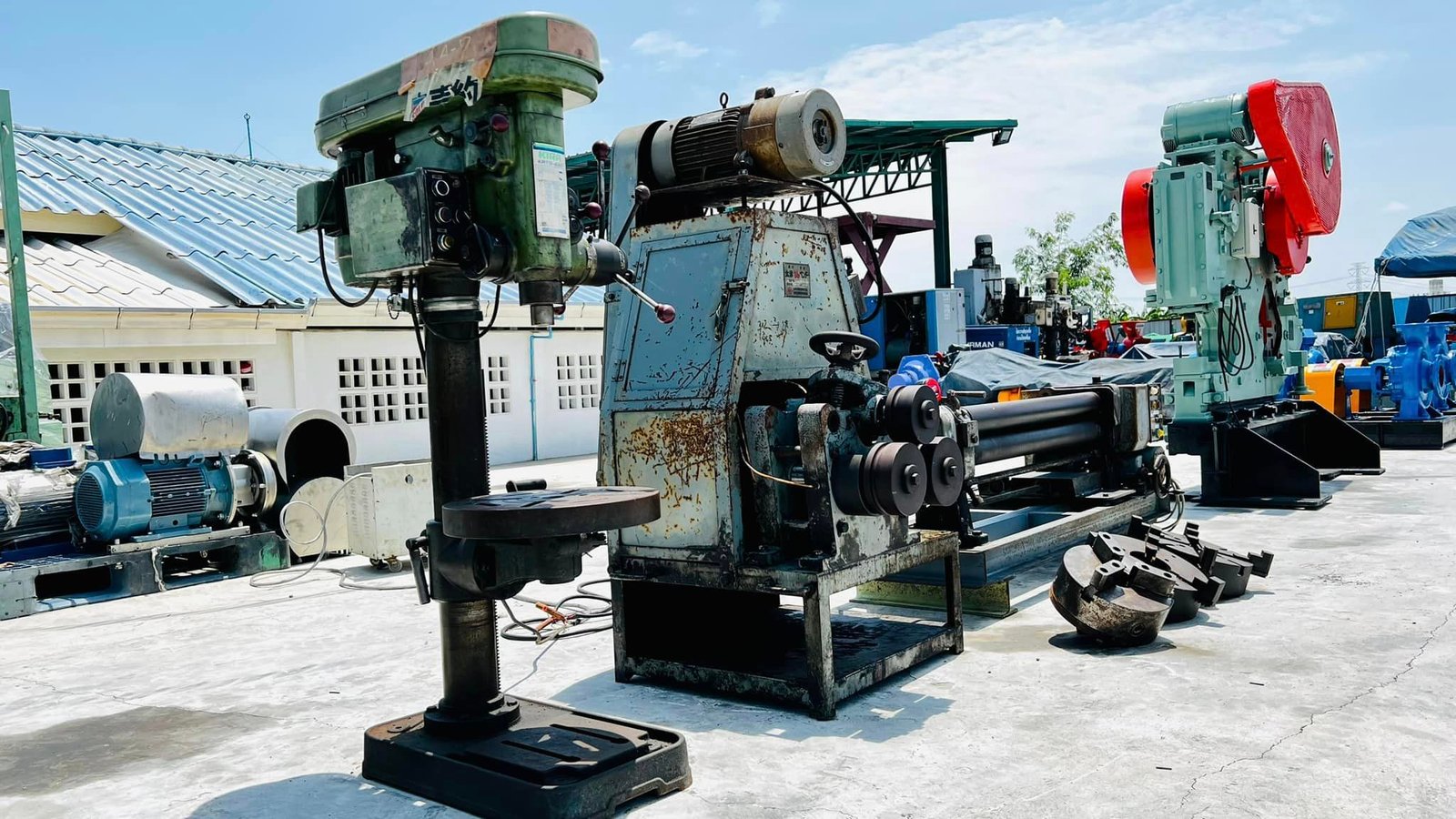 เครื่องจักรและอุปกรณ์เก่าญี่ปุ่น Made in JAPAN ระบบไฟ 200V