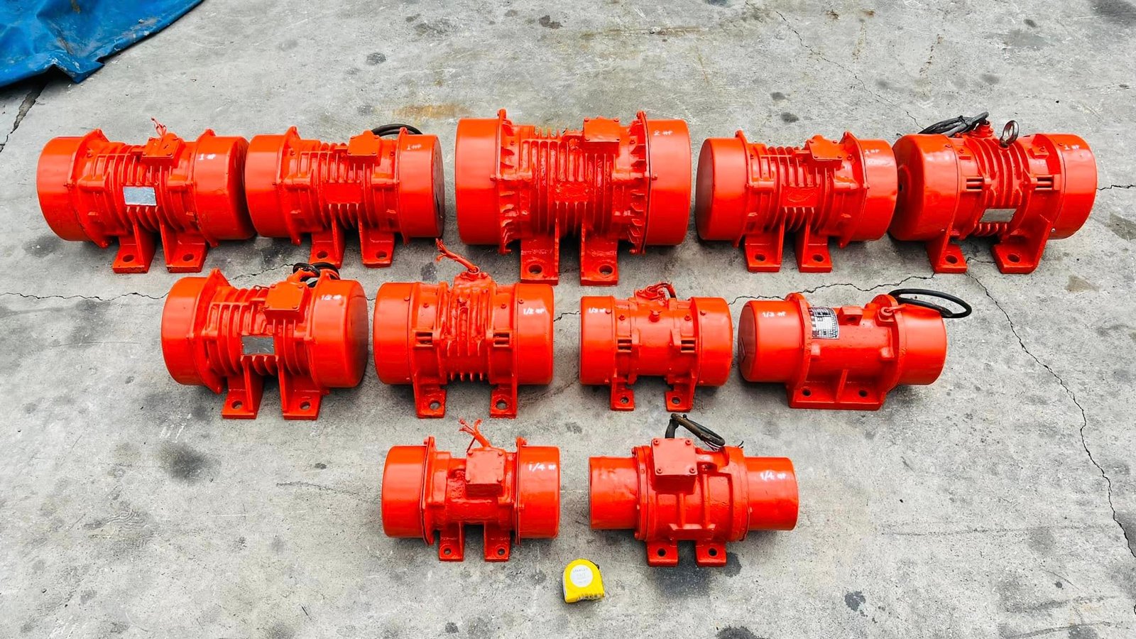 มอเตอร์สั่นเขย่า(Vibrating) ขนาด 1.4 - 2 HP ระบบไฟ 380V
