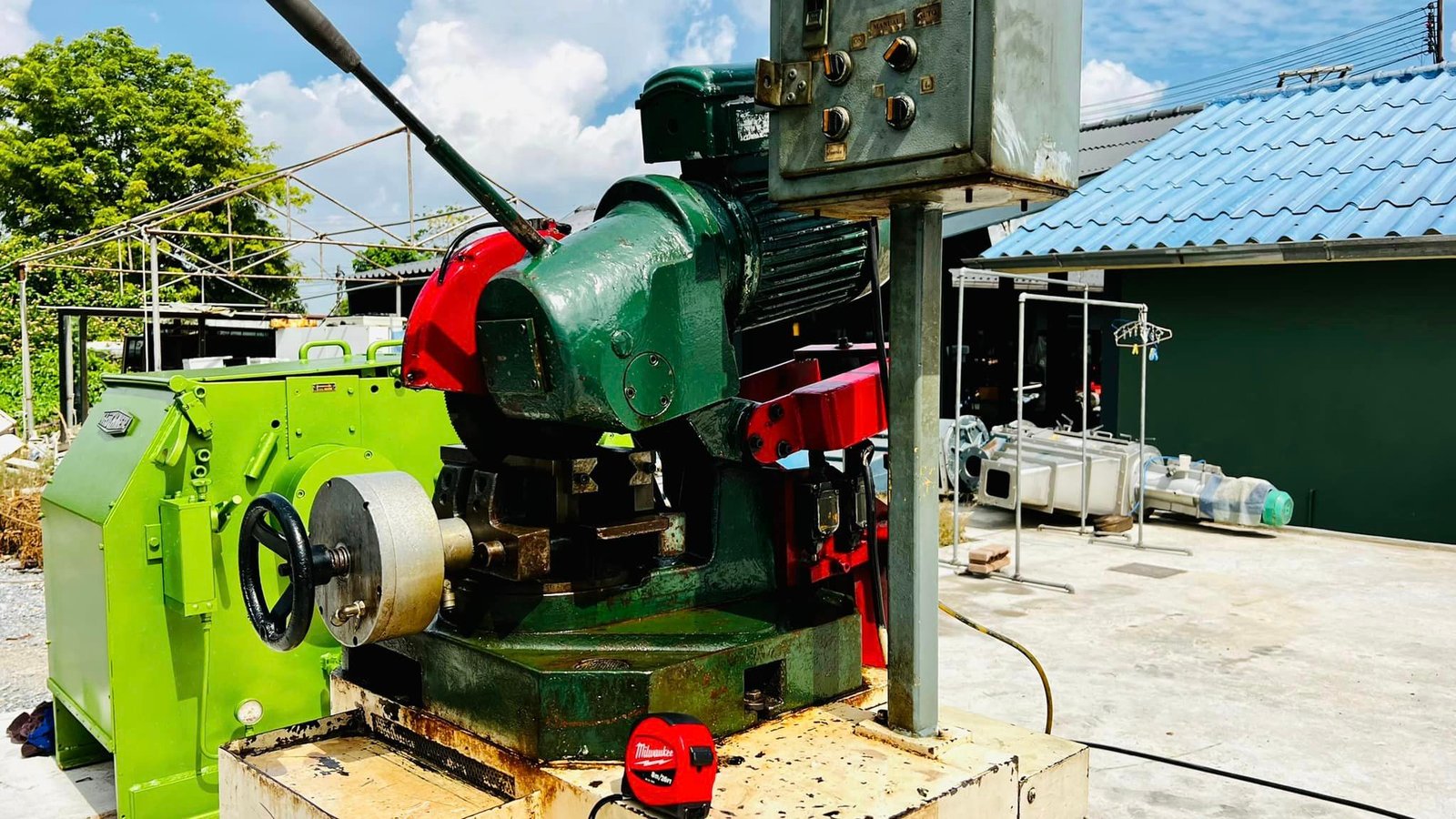เครื่องตัดเหล็กแป้ปเหล็กเพลา(COLD_SAW) CIRCULAR COLD SAW ระบบไฟ 380V