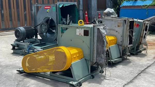 โบลเวอร์ดูดเป่าระบายอากาศ KRUGER BLOWER 380V