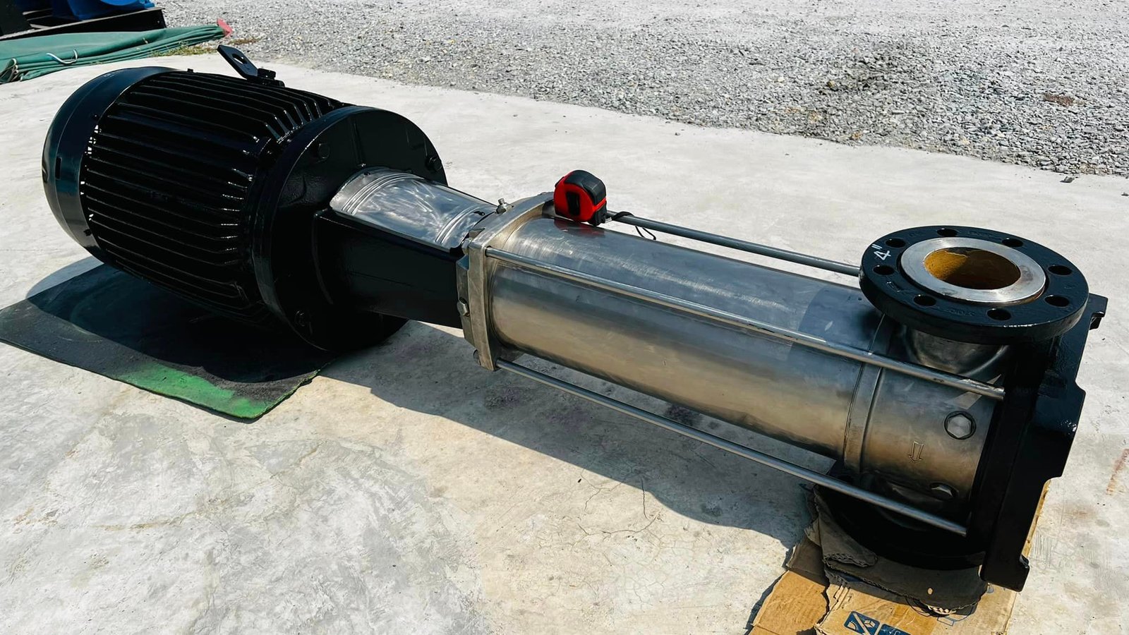 ปั้มตั้งกรุนด์ฟอสมัลติจสเตท_GRUNDFOS ขนาด 60 HP 4” H : 185 m Q : 90 m3_h 380V ปั้มตั้งกรุนด์ฟอสมัลติจสเตท_GRUNDFOS ขนาด 60 HP 4” H : 185 m Q : 90 m3_h 380V