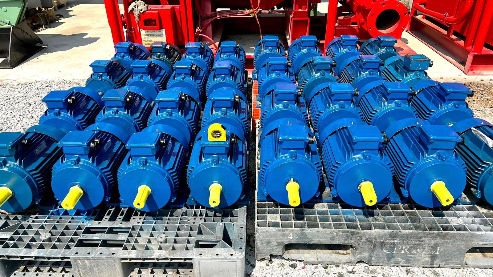 ของใหม่เก็บสแปยังไม่ได้ใช้งาน  มอเตอร์ไฟฟ้ากำลัง SANUN INDUCTION MOTOR ขนาด 7.5 HP 1440 RPM 380 660 