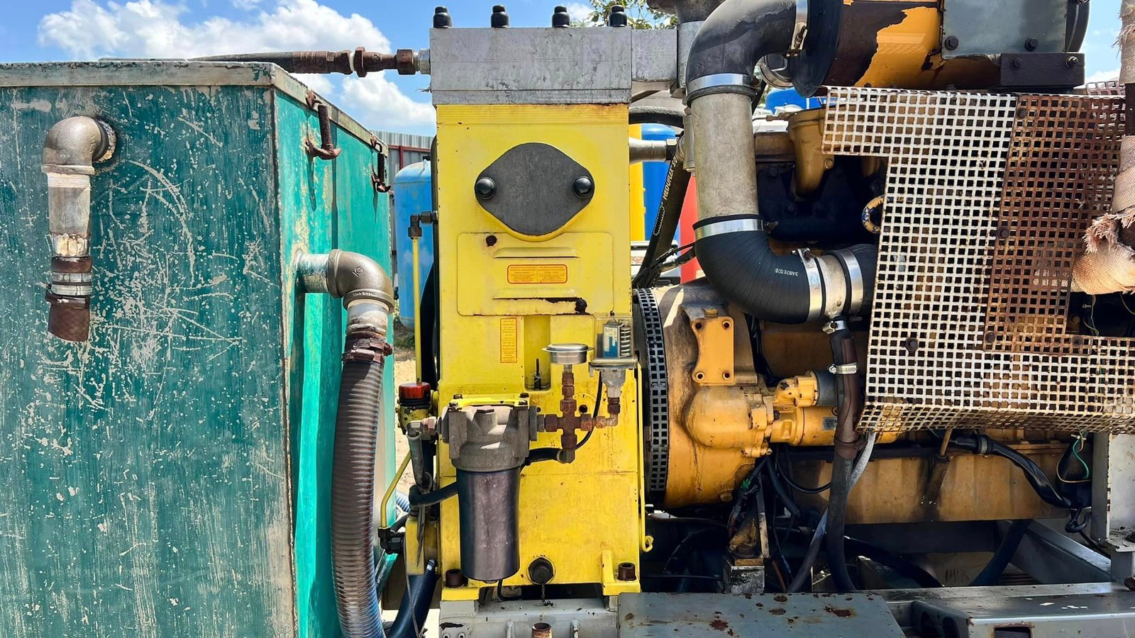 ปั้มฉีดน้ำแรงดันสูงวอเตอร์เจ็ท(High-Pressure-Pump) HAMMELMANN GERMANY Press : 450 bar เครื่องยนต์ Pe