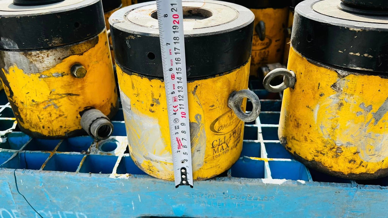 แม่แรงกระปุก100ตัน OMASTAR 100 ton🇺🇸 / Press : 700 bar (10000 psi)