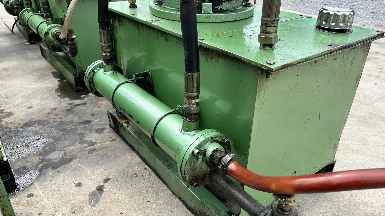 ชุดต้นกำลังปั้มน้ำมันไฮดรอลิค(PowerUnit)ขนาด 5 HP 6 P 380V