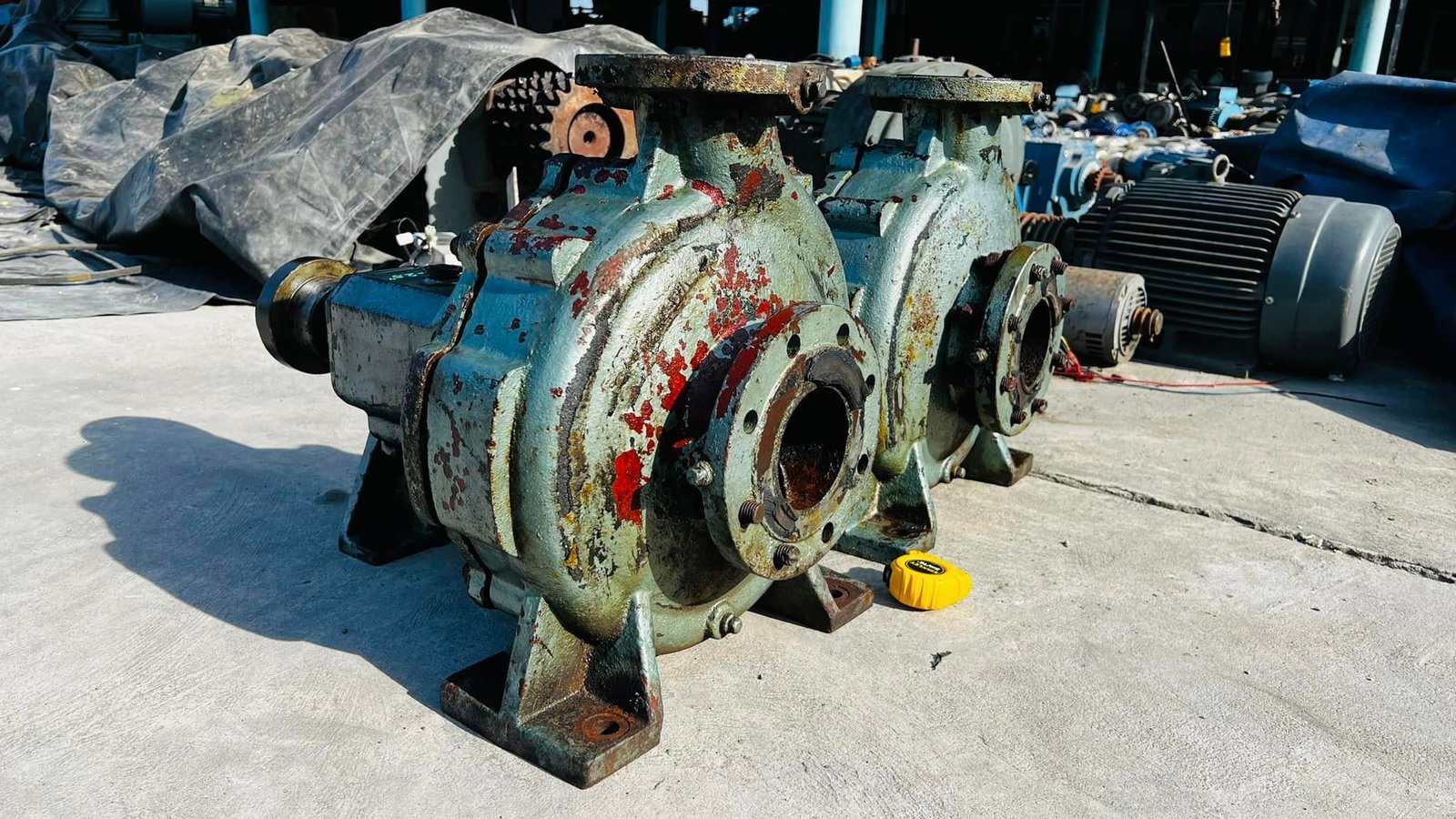 หัวปั้มน้ำหอยโข่ง CRANE PUMP USA แกนและใบพัดสเตนเลส ขนาด 4"- 2.5" / H : 30 m / Q : 55 m3/h เข้ามา 2 หัวปั้มน้ำหอยโข่ง CRANE PUMP USA แกนและใบพัดสเตนเลส ขนาด 4"- 2.5" / H : 30 m / Q : 55 m3/h เข้ามา 2