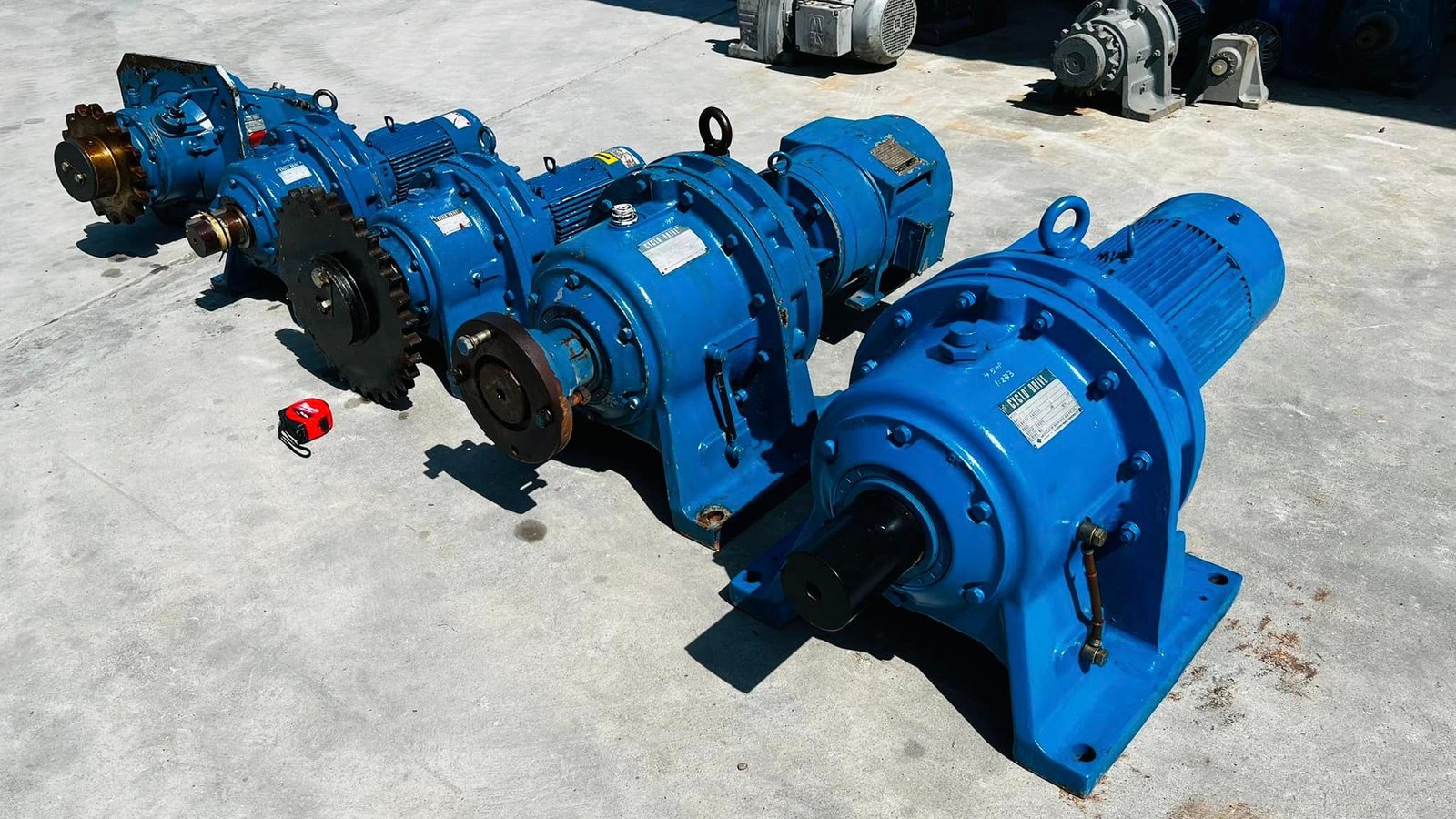 มอเตอร์เกียร์ทดกำลังญี่ปุ่น SUMITOMO JAPAN รอบต่ำทดช้าแรงทอร์คสูง ระบบไฟ 380V