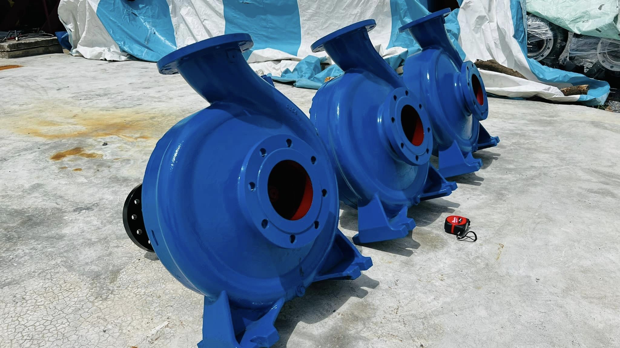 หัวปั้มน้ำหอยโข่งอิตาลี่ CALPEDA ITALY ใช้กับมอเตอร์ขนาด 40-75 HP สภาพสวยเข้ามา 3 ตัว หัวปั้มน้ำหอยโข่งอิตาลี่ CALPEDA ITALY ใช้กับมอเตอร์ขนาด 40-75 HP สภาพสวยเข้ามา 3 ตัว