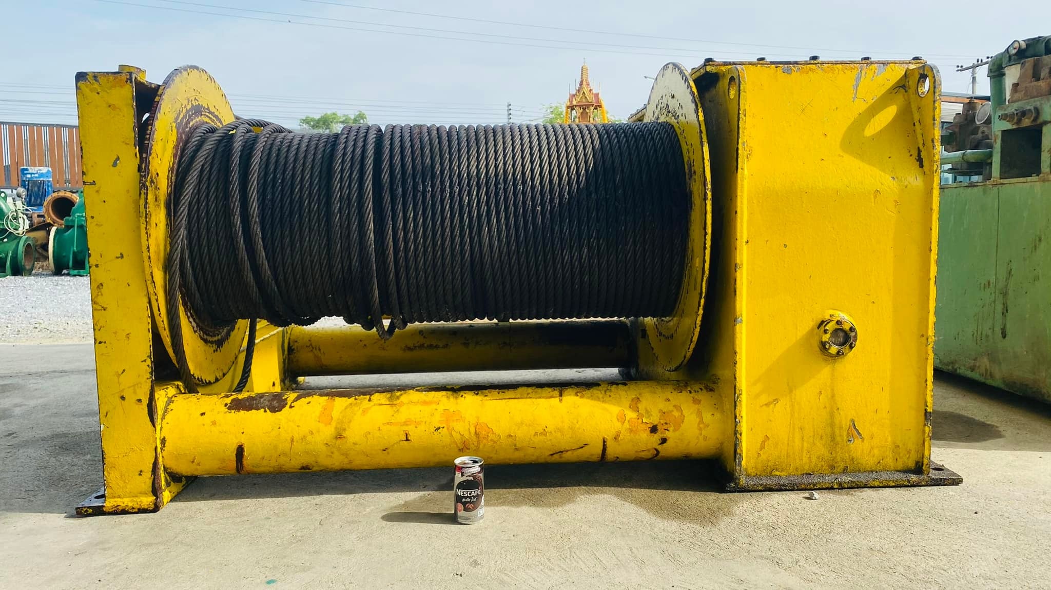 วินซ์สลิงไฟฟ้ายุโรป กว้านสลิง B W GERMANY ขนาด 20 ton
มอเตอร์เกียร์ SEW Eurodrive 40 HP 380V วินซ์สลิงไฟฟ้ายุโรป กว้านสลิง B W GERMANY ขนาด 20 ton
มอเตอร์เกียร์ SEW Eurodrive 40 HP 380V