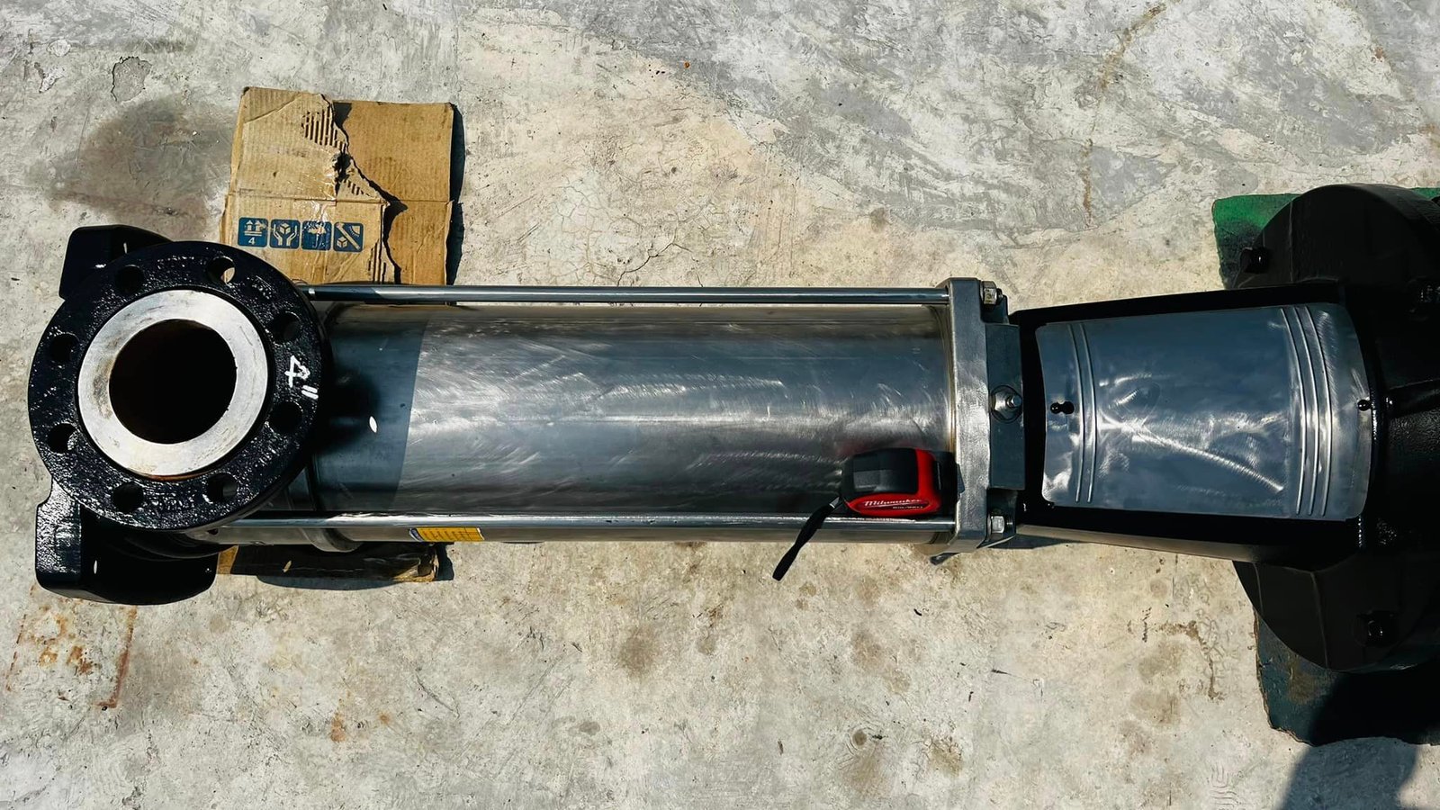 ปั้มตั้งกรุนด์ฟอสมัลติจสเตท_GRUNDFOS ขนาด 60 HP 4” H : 185 m Q : 90 m3_h 380V