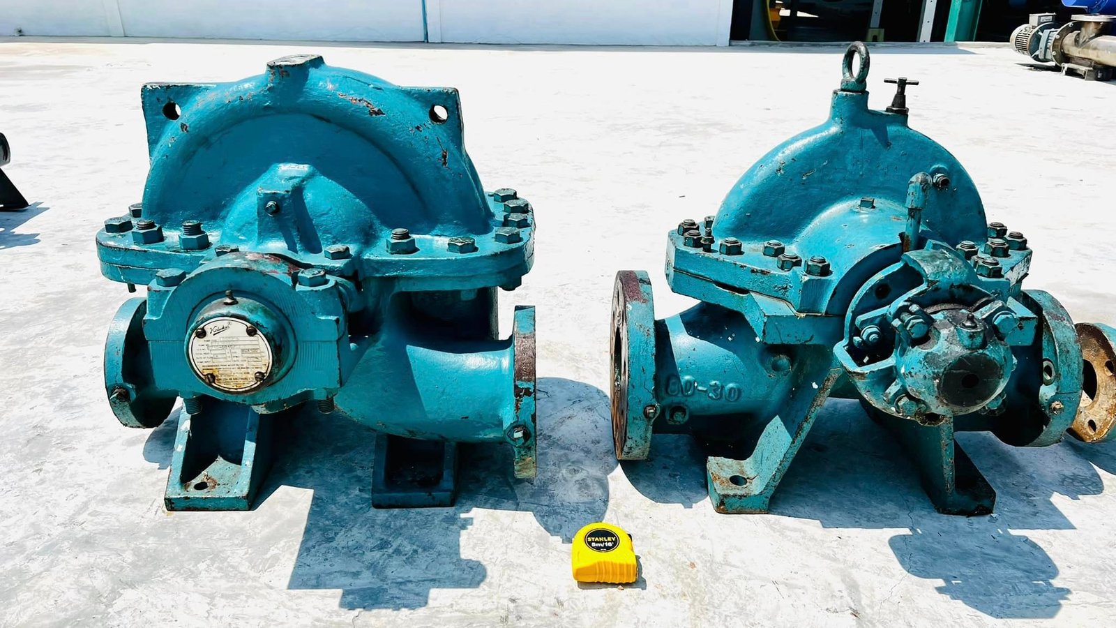 ของใหม่เก่าเก็บ 
 หัวปั้มน้ำสปริทเคส (SplitcasePump) KIRLOSKAR ใบพัดทองเหลือง ( CAPACITY - ของใหม่เพลทยังไม่ได้ตอก) ขนาดกำลังน่าใช้ ปั้มยิงระยะไกลจะชนมอเตอร์ / เครื่องยนต์ได้หมด