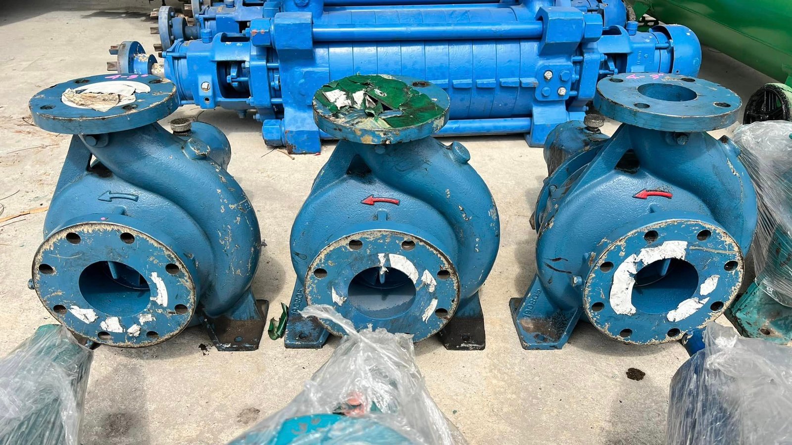 ของใหม่เก่าเก็บ หัวปั้มน้ำหอยโข่ง ของใหม่เก่าเก็บ เข้ามา 8 ตัว