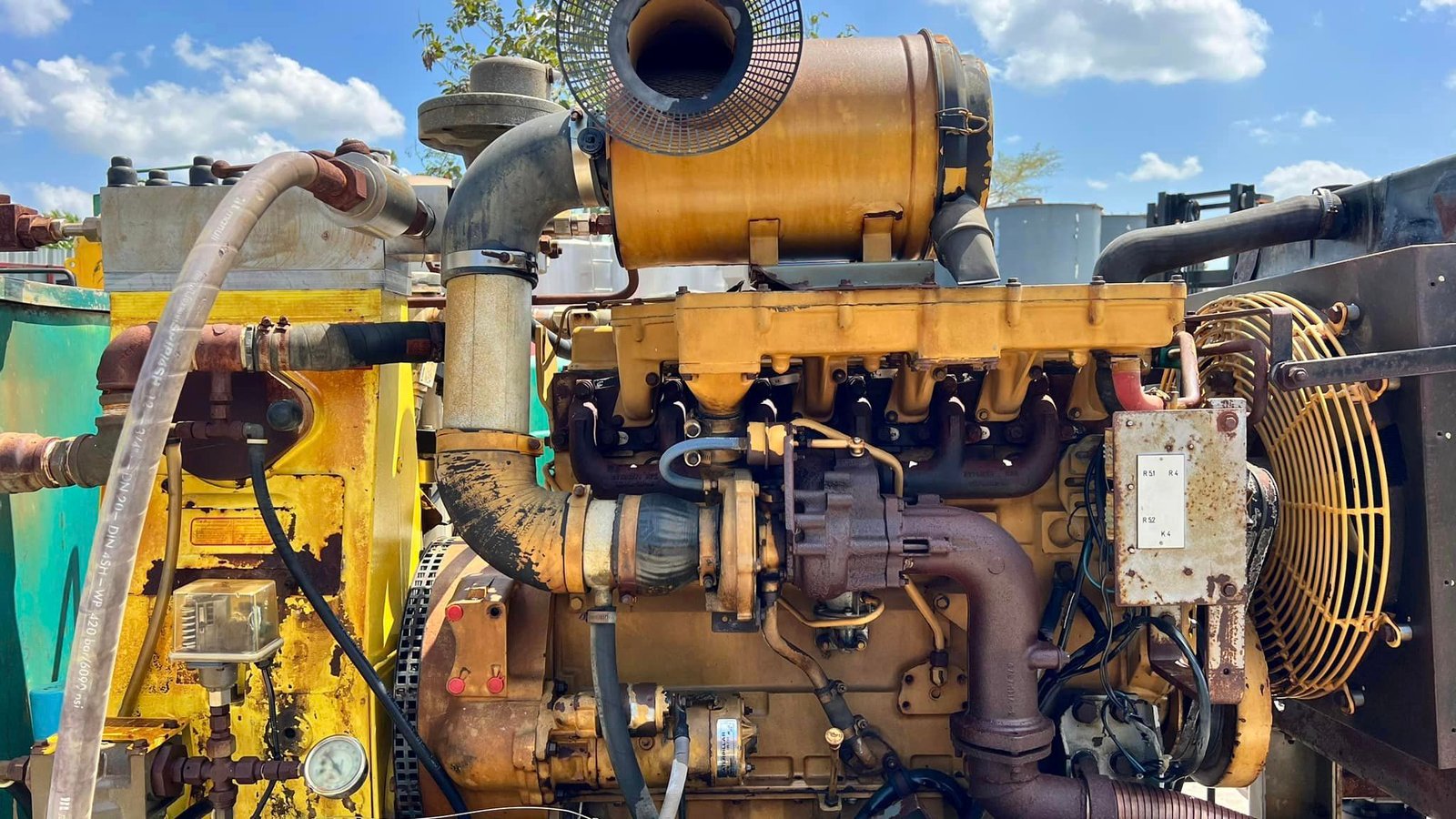 ปั้มฉีดน้ำแรงดันสูงวอเตอร์เจ็ท(High-Pressure-Pump) HAMMELMANN GERMANY Press : 450 bar เครื่องยนต์ Pe