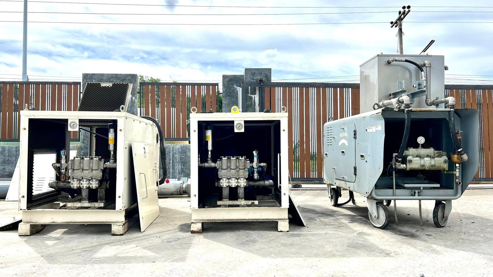 ปั้มฉีดน้ำแรงดันสูง(High_Pressure)🇯🇵ARIMITSU JAPAN & CAT USAระบบไฟ 380V