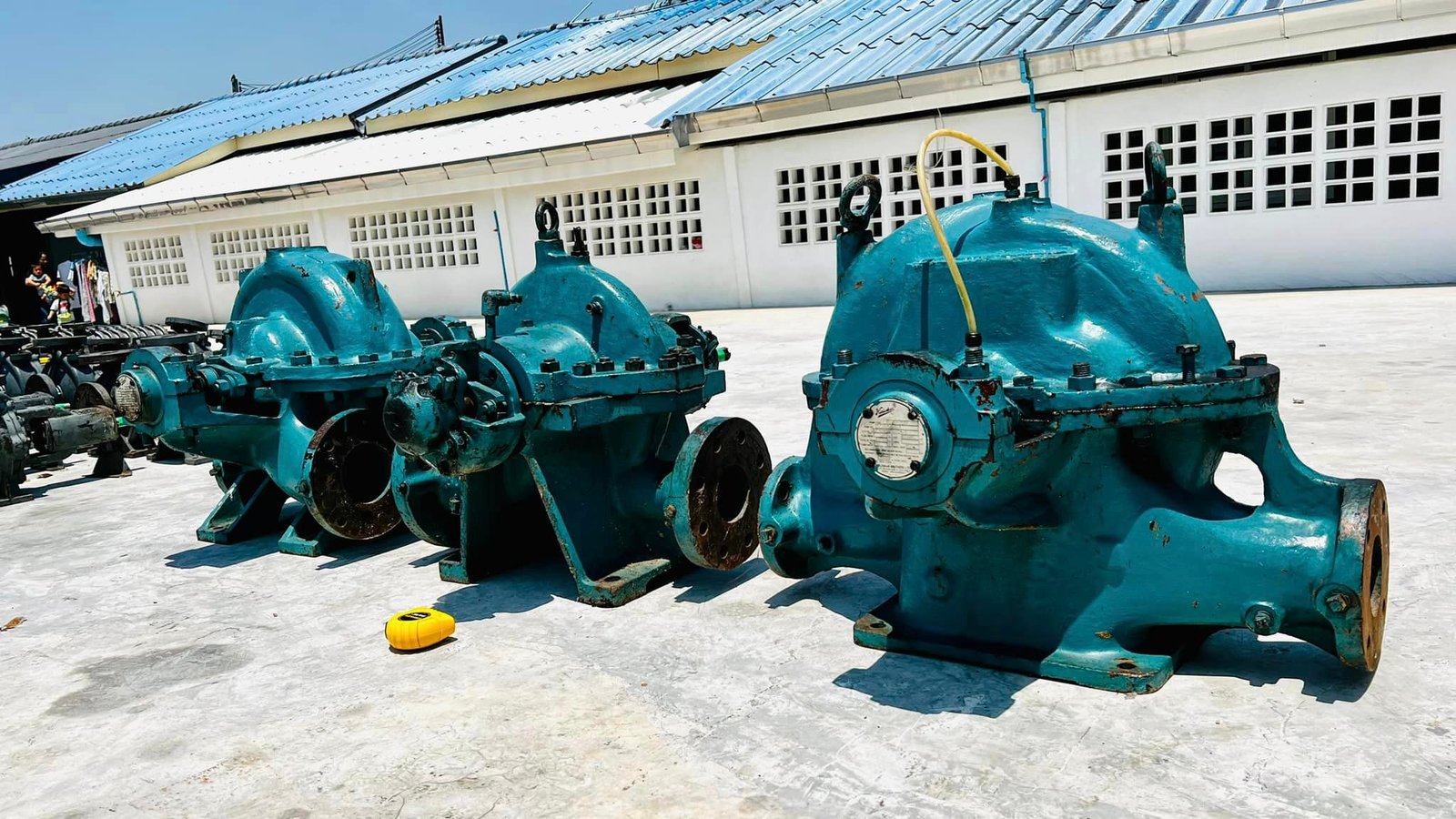 ของใหม่เก่าเก็บ 
 หัวปั้มน้ำสปริทเคส (SplitcasePump) KIRLOSKAR ใบพัดทองเหลือง ( CAPACITY - ของใหม่เพลทยังไม่ได้ตอก) ขนาดกำลังน่าใช้ ปั้มยิงระยะไกลจะชนมอเตอร์ / เครื่องยนต์ได้หมด
