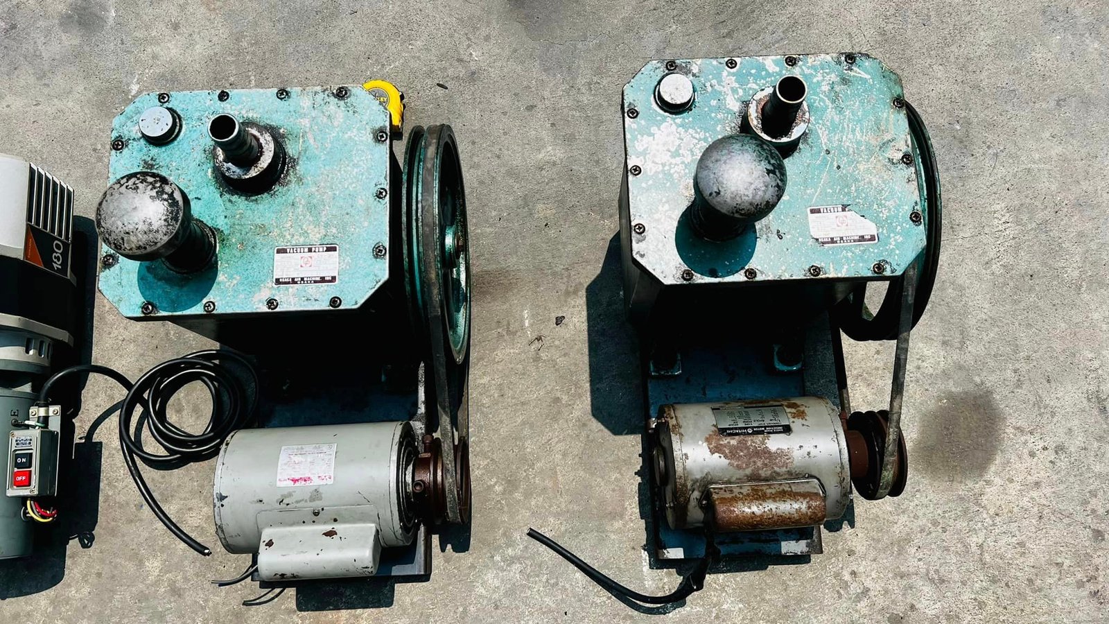 แวคคัมปั้มงานญี่ปุ่น VACUUM JAPAN OSAKA & TOKUDA ใช้ไฟบ้าน 2 สาย 220V