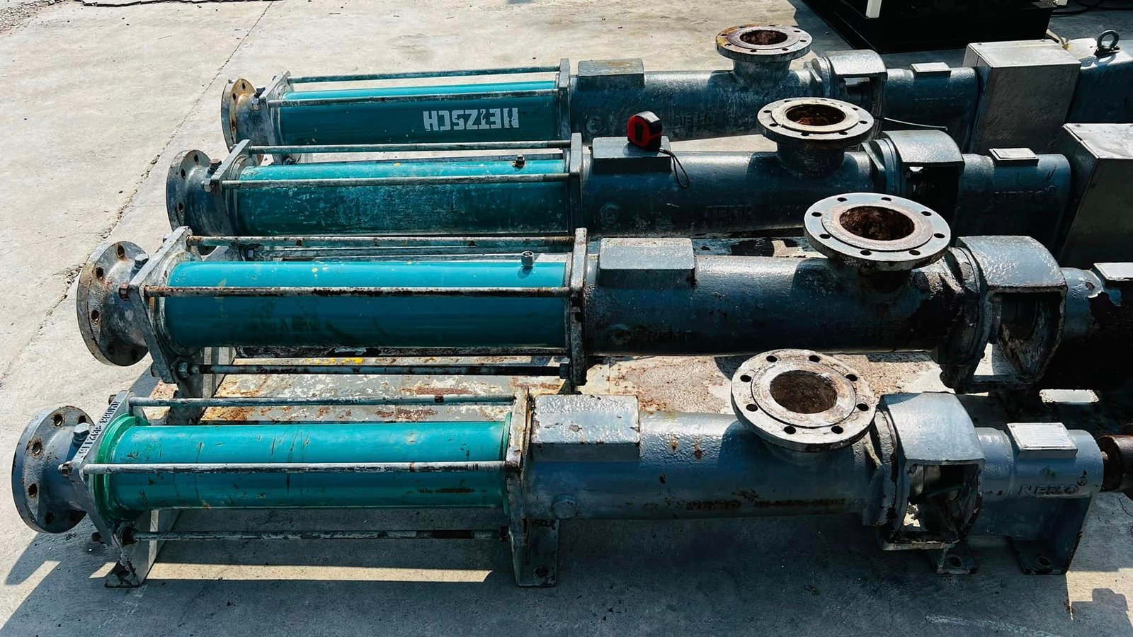 ปั้มสกรูเพรสดูดของข้น(NEMO_PUMP) ขนาดท่อ/ใบสกรู 4" และ 5" ความยาว(เฉพาะสกรู) 160 cm มอเตอร์เกียร์ต้น ปั้มสกรูเพรสดูดของข้น(NEMO_PUMP) ขนาดท่อ/ใบสกรู 4" และ 5" ความยาว(เฉพาะสกรู) 160 cm มอเตอร์เกียร์ต้น