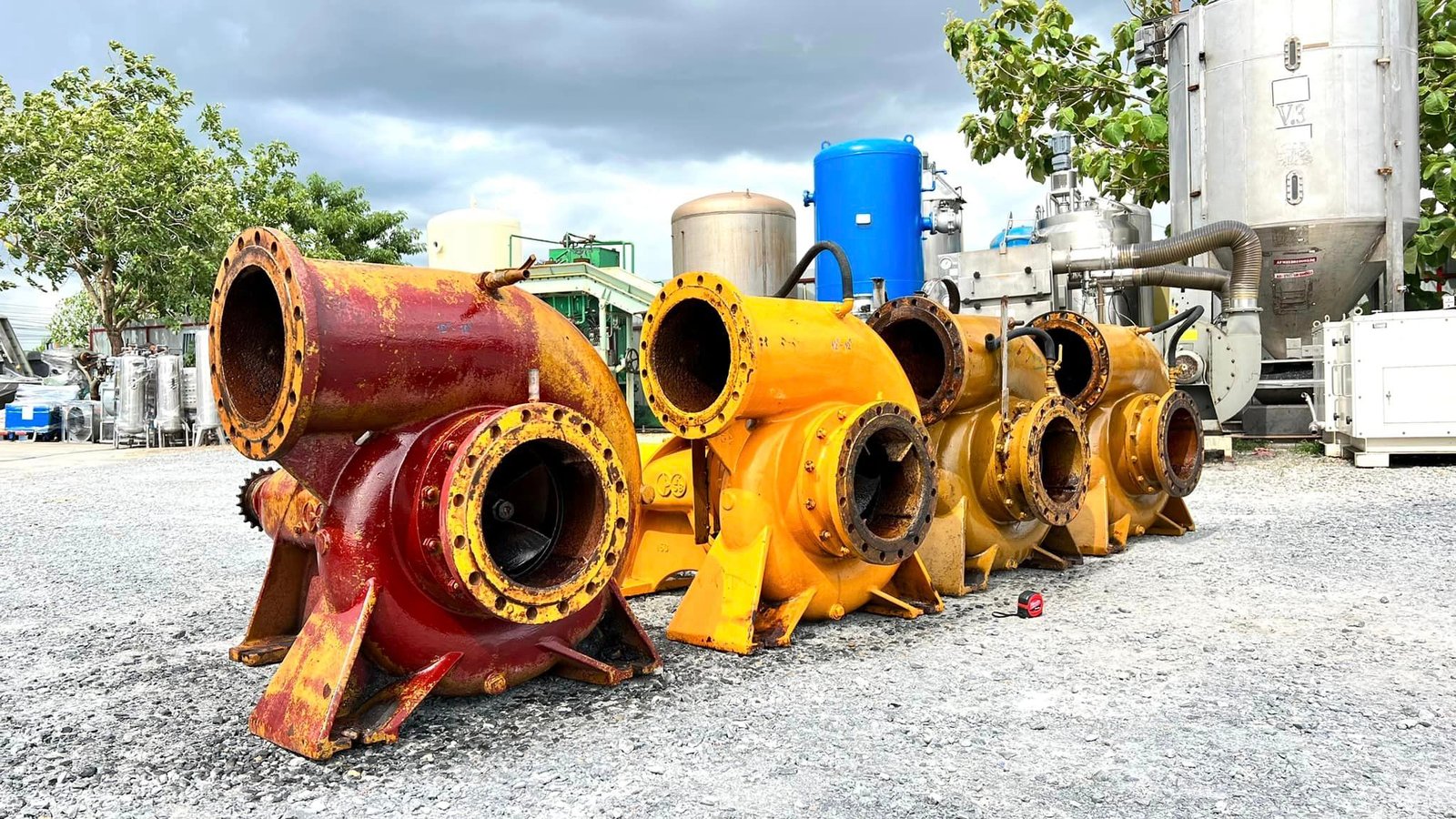 หัวปั้มน้ำหอยโข่ง TORISHIMA KSB JAPAN 12”- 12” ใช้กับมอเตอร์ 100-125 HP เข้ามา 4 ตัว หัวปั้มน้ำหอยโข่ง TORISHIMA KSB JAPAN 12”- 12” ใช้กับมอเตอร์ 100-125 HP เข้ามา 4 ตัว