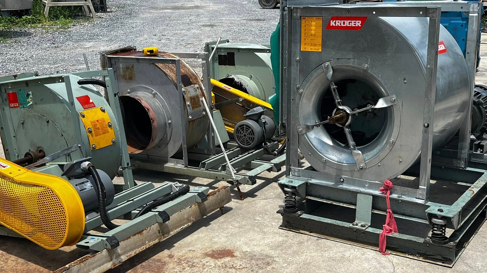 โบลเวอร์ดูดเป่าระบายอากาศ KRUGER BLOWER 380V โบลเวอร์ดูดเป่าระบายอากาศ KRUGER BLOWER 380V