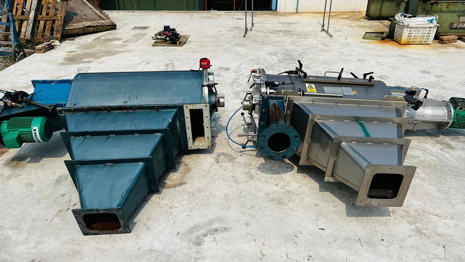 สกรูฟีดเดอร์(Screw_Feeder) ZEPPELIN REIMELT ความยาว 150 cm ระบบไฟ 380V