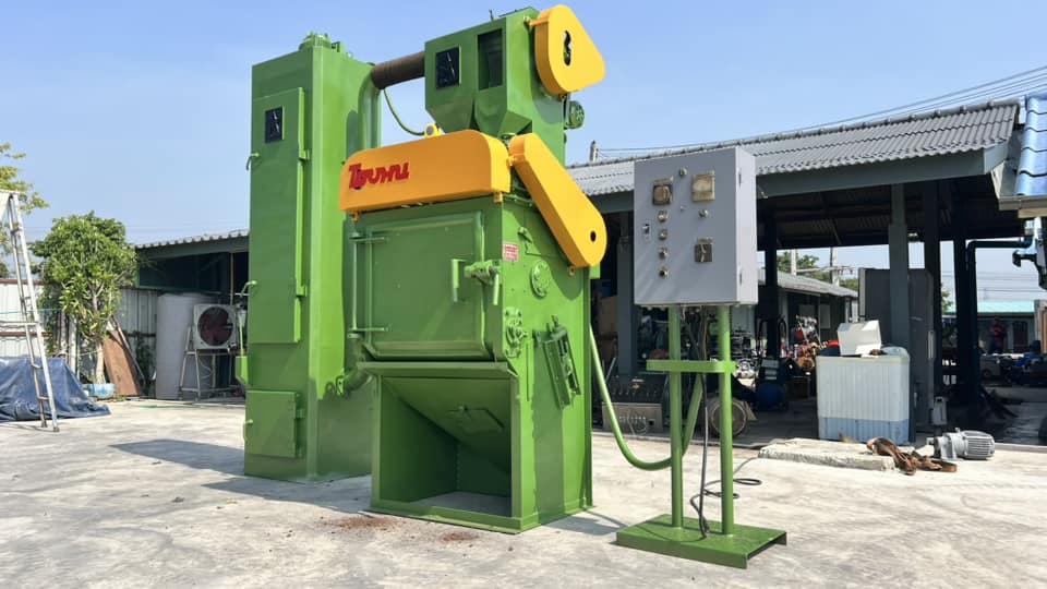เครื่องยิงทรายแบบสายพานกลิ้ง(Shot_Blasting) TOCHU พร้อมอุปกรณ์ต่อร่วมครบเซ็ท ระบบไฟ 380Vพร้อมใช้ เครื่องยิงทรายแบบสายพานกลิ้ง(Shot_Blasting) TOCHU พร้อมอุปกรณ์ต่อร่วมครบเซ็ท ระบบไฟ 380Vพร้อมใช้