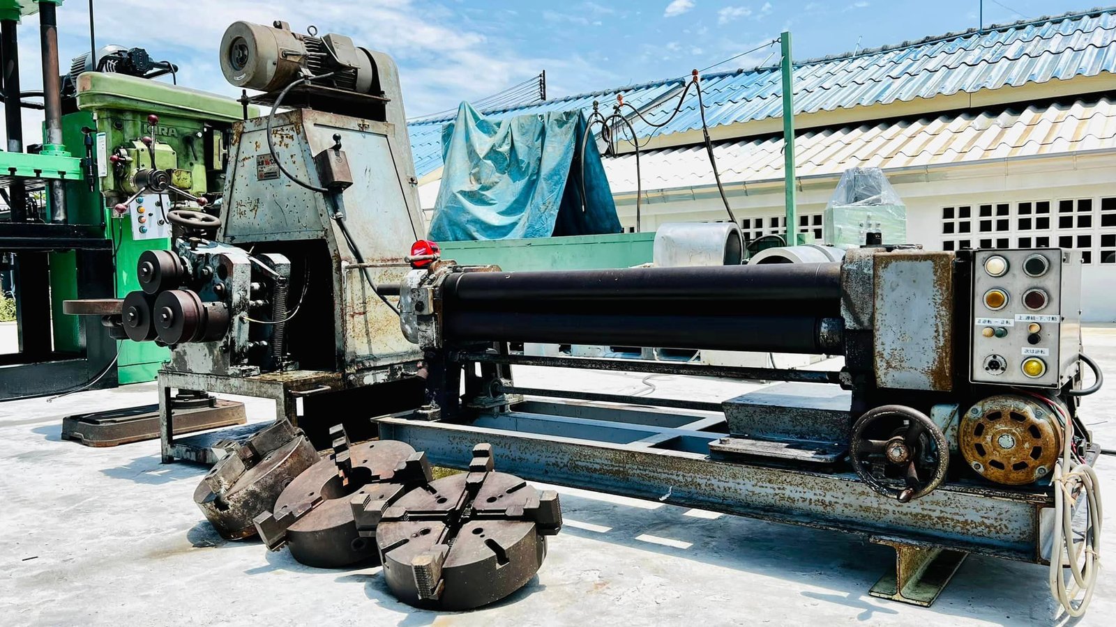 เครื่องจักรและอุปกรณ์เก่าญี่ปุ่น Made in JAPAN ระบบไฟ 200V