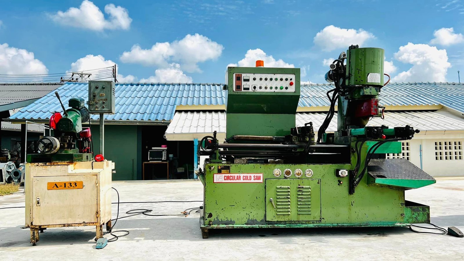 เครื่องตัดเหล็กแป้ปเหล็กเพลา(COLD_SAW) CIRCULAR COLD SAW ระบบไฟ 380V