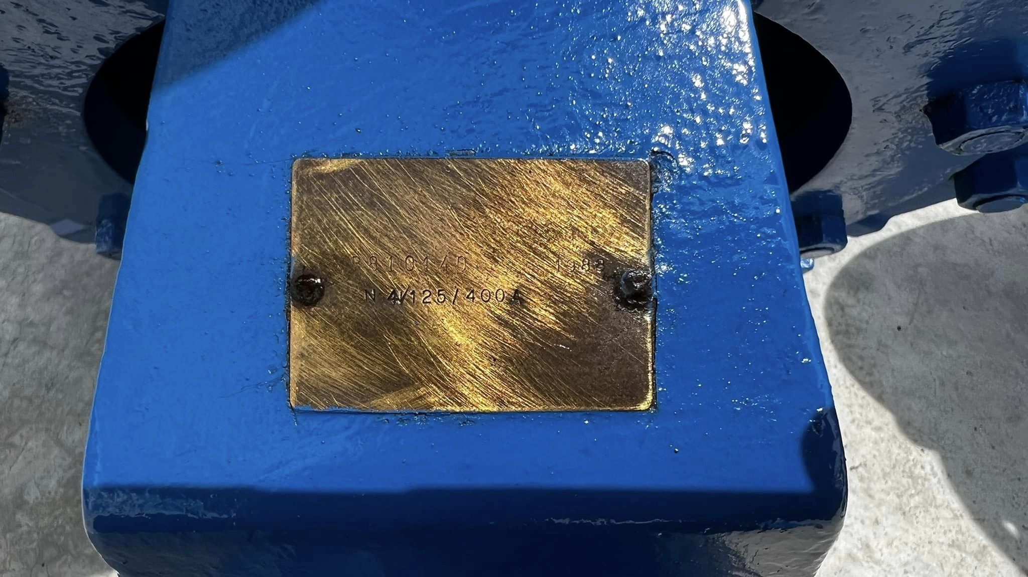 หัวปั้มน้ำหอยโข่งอิตาลี่ CALPEDA ITALY ใช้กับมอเตอร์ขนาด 40-75 HP สภาพสวยเข้ามา 3 ตัว หัวปั้มน้ำหอยโข่งอิตาลี่ CALPEDA ITALY ใช้กับมอเตอร์ขนาด 40-75 HP สภาพสวยเข้ามา 3 ตัว