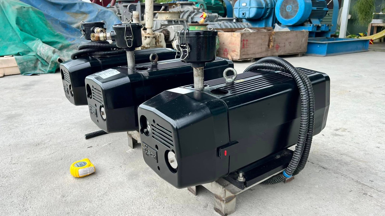 แวคัมปั้มสุญญากาศ BUSCH SWITZERLAND ขนาด 1.68 HP ท่อ 6 หุล ระบบไฟ 380V