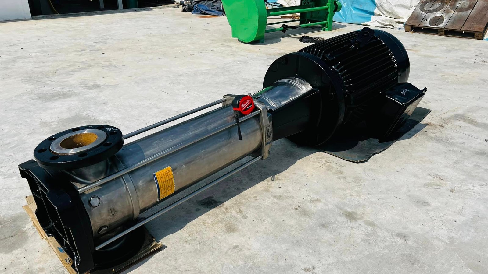 ปั้มตั้งกรุนด์ฟอสมัลติจสเตท_GRUNDFOS ขนาด 60 HP 4” H : 185 m Q : 90 m3_h 380V ปั้มตั้งกรุนด์ฟอสมัลติจสเตท_GRUNDFOS ขนาด 60 HP 4” H : 185 m Q : 90 m3_h 380V