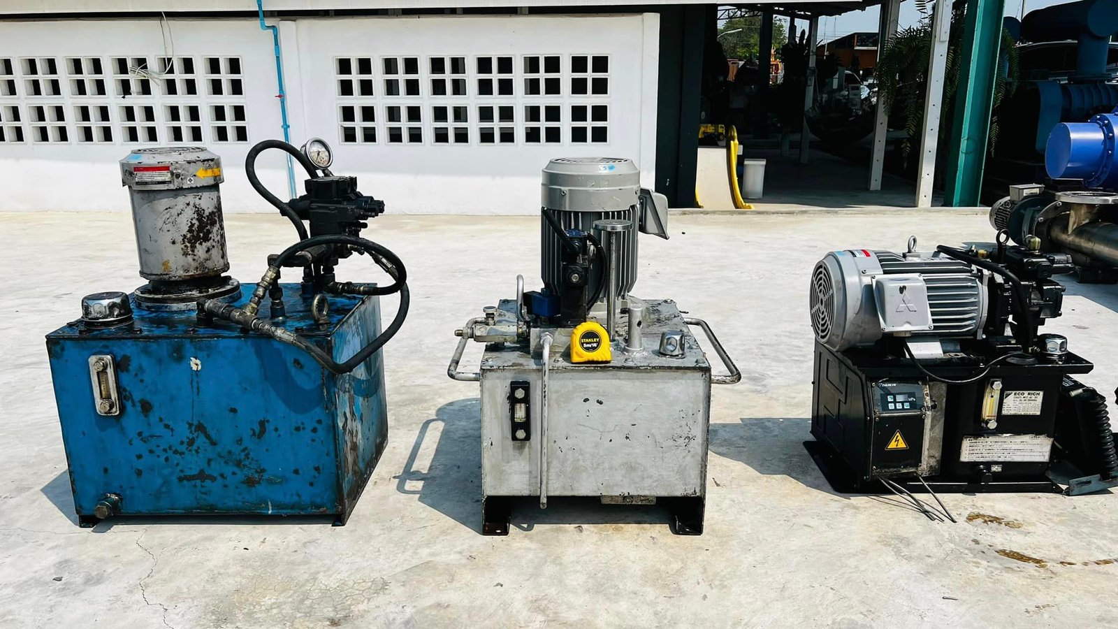 ชุดต้นกำลังปั้มน้ำมันไฮดรอลิค(PowerUnit) ขนาด 2-3 HP ระบบไฟ 380V