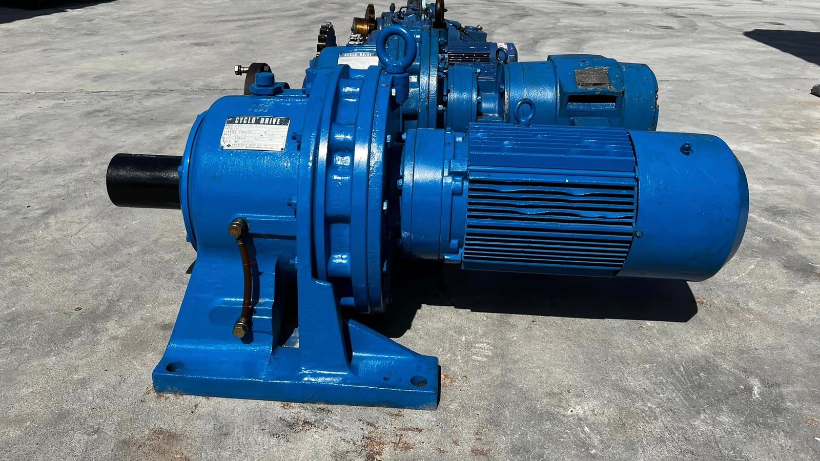 มอเตอร์เกียร์ทดกำลังญี่ปุ่น SUMITOMO JAPAN รอบต่ำทดช้าแรงทอร์คสูง ระบบไฟ 380V