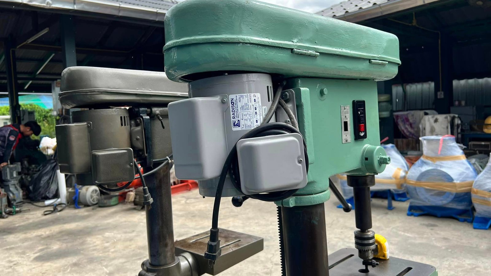 เหลือ 1 ตัว
สว่านแท่นเก่าญี่ปุ่นKIRA & KITAGAWAเซอร์วิสแบบพร้อมใช้ ไฟบ้าน 220V เหลือ 1 ตัว
สว่านแท่นเก่าญี่ปุ่นKIRA & KITAGAWAเซอร์วิสแบบพร้อมใช้ ไฟบ้าน 220V