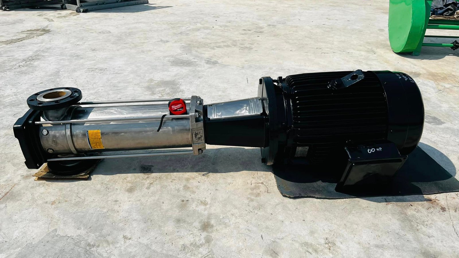 ปั้มตั้งกรุนด์ฟอสมัลติจสเตท_GRUNDFOS ขนาด 60 HP 4” H : 185 m Q : 90 m3_h 380V ปั้มตั้งกรุนด์ฟอสมัลติจสเตท_GRUNDFOS ขนาด 60 HP 4” H : 185 m Q : 90 m3_h 380V