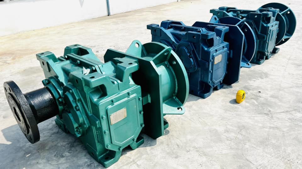 เกียร์บ้อคงานญี่ปุ่น(GEAR_BOX) SUMITOMO PARAMAX JAPAN  อัตราทด 1 : 4 (360 rpm) ใช้กับมอเตอร์ 20-30 HP