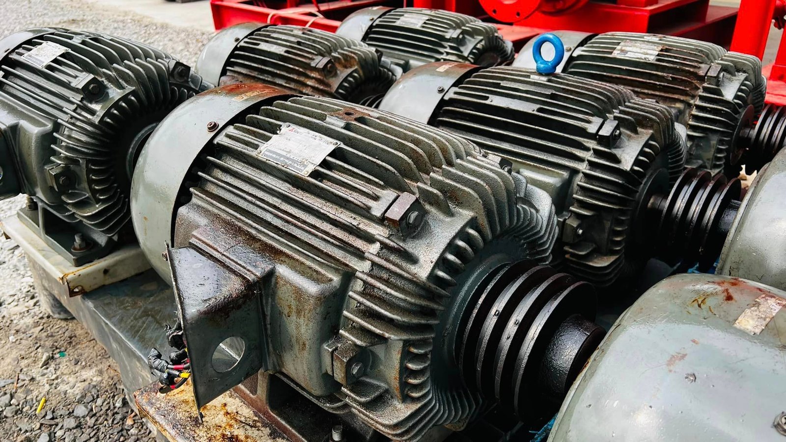 มอเตอร์ไฟฟ้ากำลัง TECO ขนาด 15 HP 1450 RPM 380V
