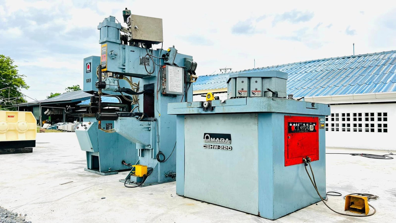 เครื่องจักรงานญี่ปุ่น AMADA & DENGENSHA Made in JAPAN ระบบไฟ 200V เครื่องจักรงานญี่ปุ่น AMADA & DENGENSHA Made in JAPAN ระบบไฟ 200V
