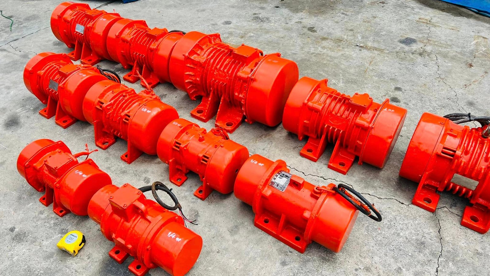มอเตอร์สั่นเขย่า(Vibrating) ขนาด 1.4 - 2 HP ระบบไฟ 380V