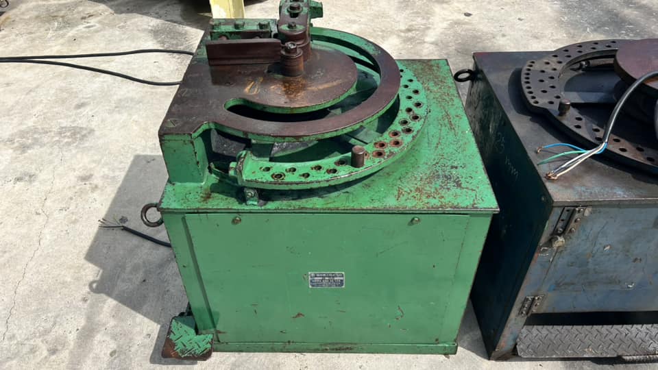 เครื่องดัดและตัดเหล็กงานก่อสร้าง SHIOTA JAPAN & TIDERMANS SWEDEN Capacity : 25-28 mm 380V
