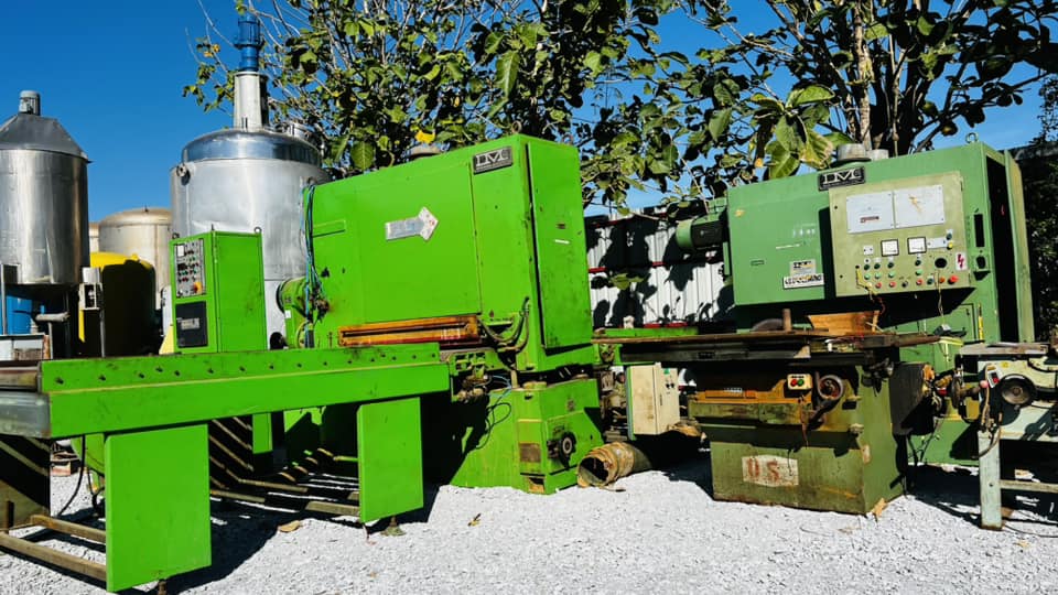 เครื่องขัดผิวหน้าไม้งานอิตาลี่ D M C - ITALY ระบบดรัม ไฟ 380V