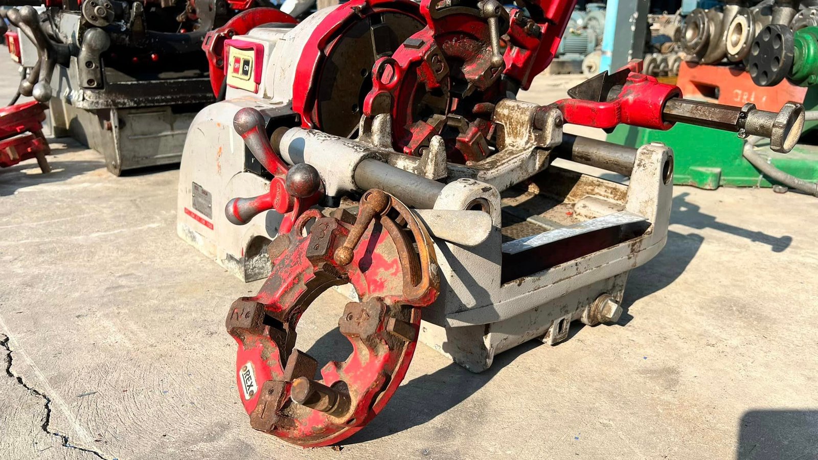 เครื่องต้าปเกลียวแป้ปญี่ปุ่น REX JAPAN ระบบไฟ 220V