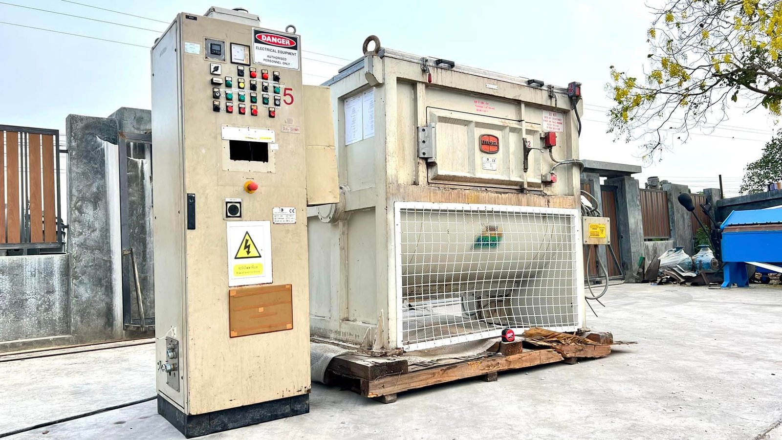 ถังมิกเซอร์กวนผสมสเตนเลส I.M.S.A. ITALY Type : MA-500 ขนาดห้อง 110 x 150 cm ห้องและใบกวนผสมแบบ (ลิบบ ถังมิกเซอร์กวนผสมสเตนเลส I.M.S.A. ITALY Type : MA-500 ขนาดห้อง 110 x 150 cm ห้องและใบกวนผสมแบบ (ลิบบ
