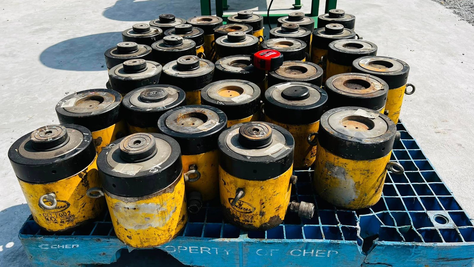 แม่แรงกระปุก100ตัน OMASTAR 100 ton🇺🇸 / Press : 700 bar (10000 psi)