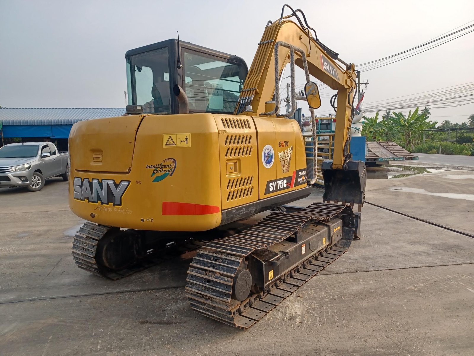 รถขุด รถแบคโฮ  SANY SY 75C Pro