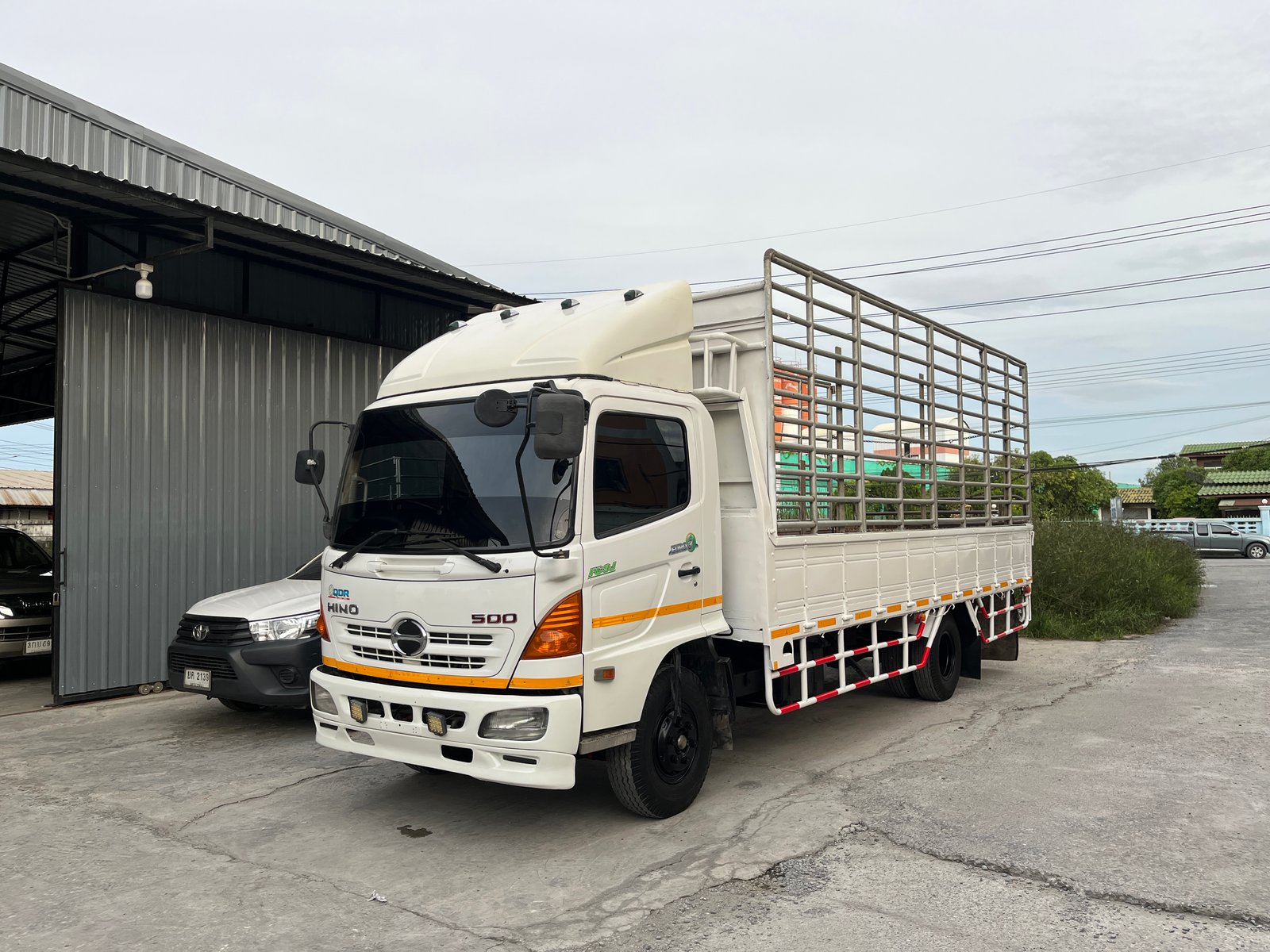 ขายHINO6ล้อFC9J145แรงปี54 กระบะคอดยาว6 เมตร