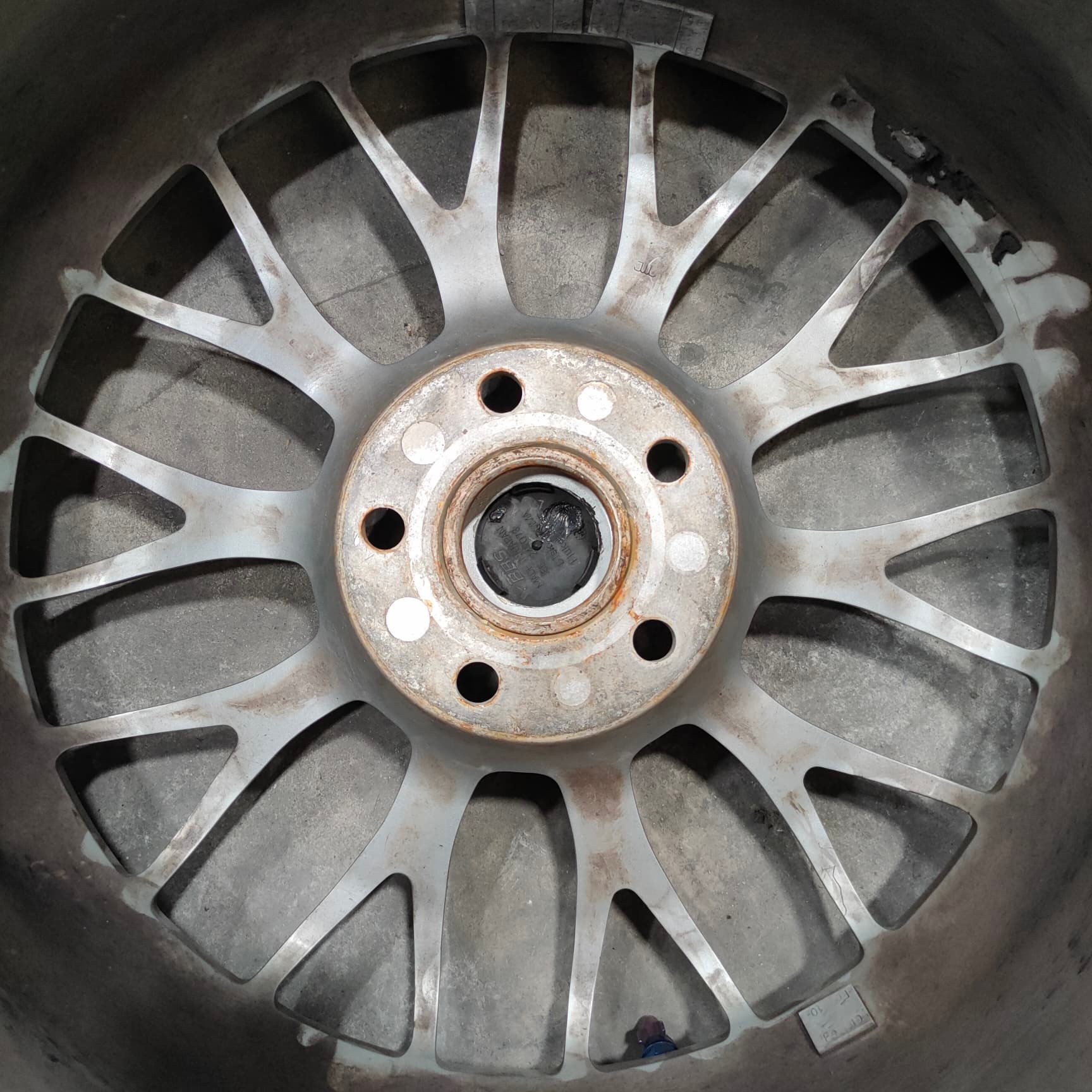 ล้อ BBS DTM ขอบ 18 5รู 120 RG187 8.2JET35 แท้