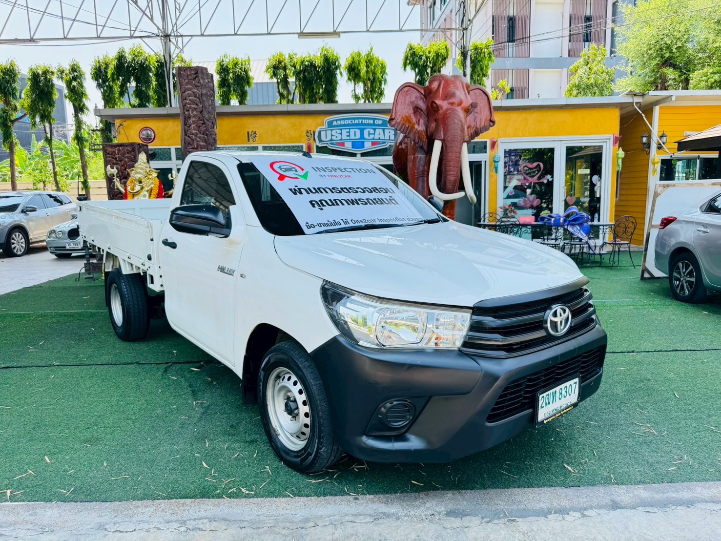 ไมล์น้อย 91,xxx กม กระบะพื้นเรียบ #TOYOTA REVO Singlecab 2.4 J Plus ปี 2018