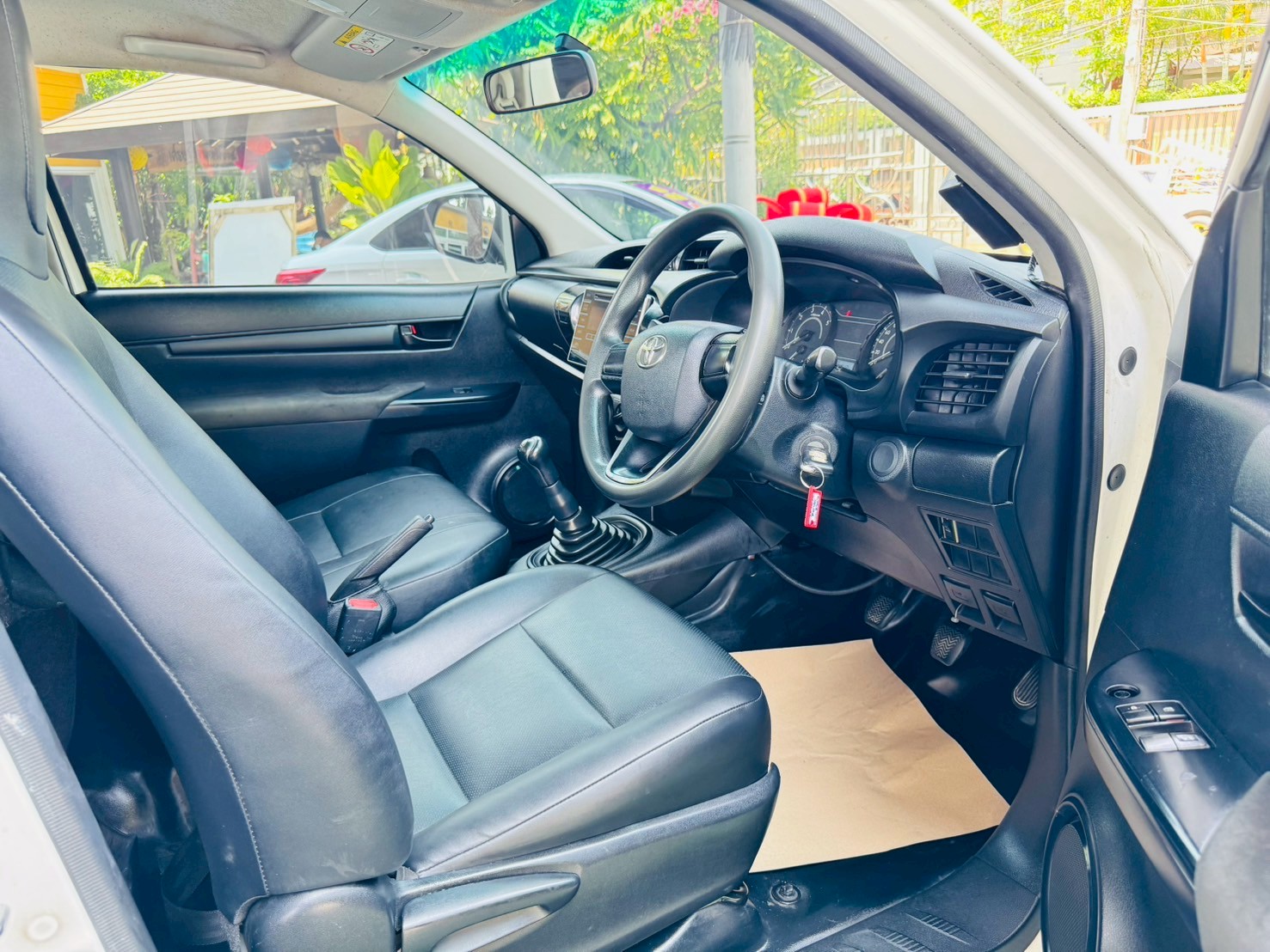ไมล์น้อย 91,xxx กม กระบะพื้นเรียบ #TOYOTA REVO Singlecab 2.4 J Plus ปี 2018