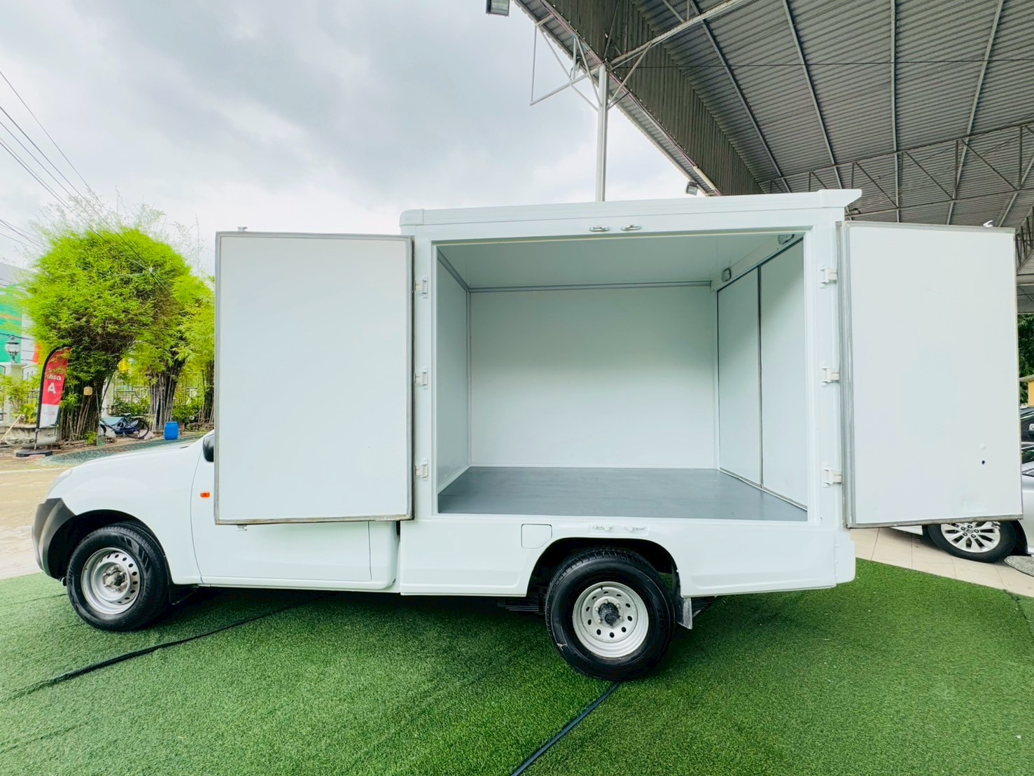 ✔️ตู้แห้ง เปิดได้ 2 ข้าง ด้านข้างและด้านหลัง เสริมแหนบ #ISUZU D-MAX SPARK 1.9 Ddsi ปี 2020