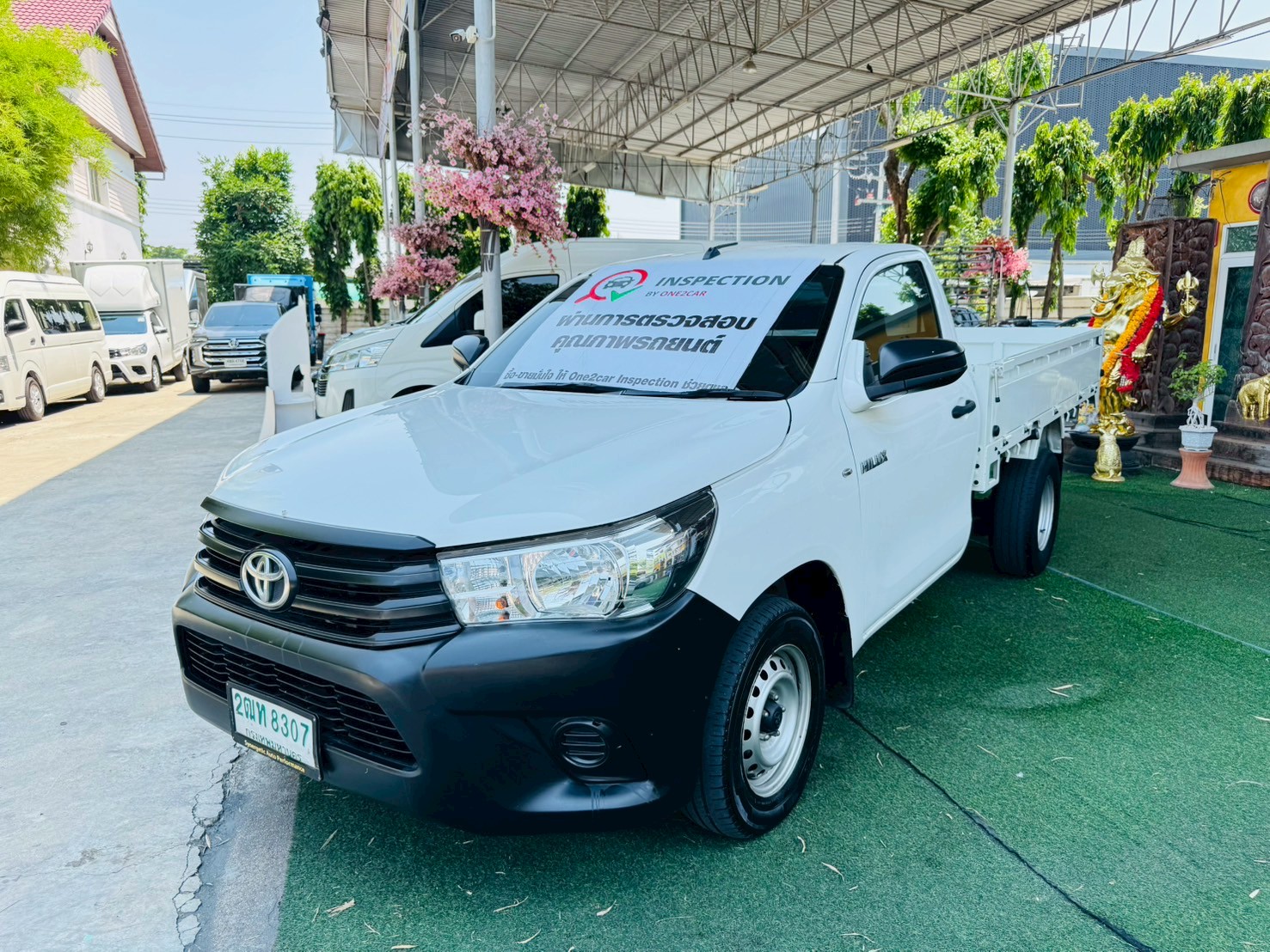 ไมล์น้อย 91,xxx กม กระบะพื้นเรียบ #TOYOTA REVO Singlecab 2.4 J Plus ปี 2018